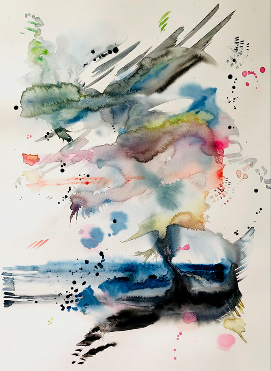 "Clouds Over Water"